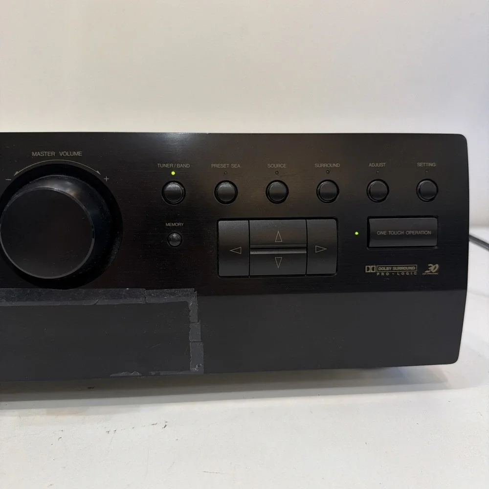 JVC RX-554V Audio/Video Control Pro Logic Stereo Receiver - Powers On! - Picture 3 of 7
